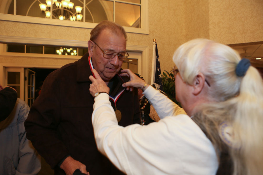 Annual Veterans Day dinner in the Geisen Reception Centre